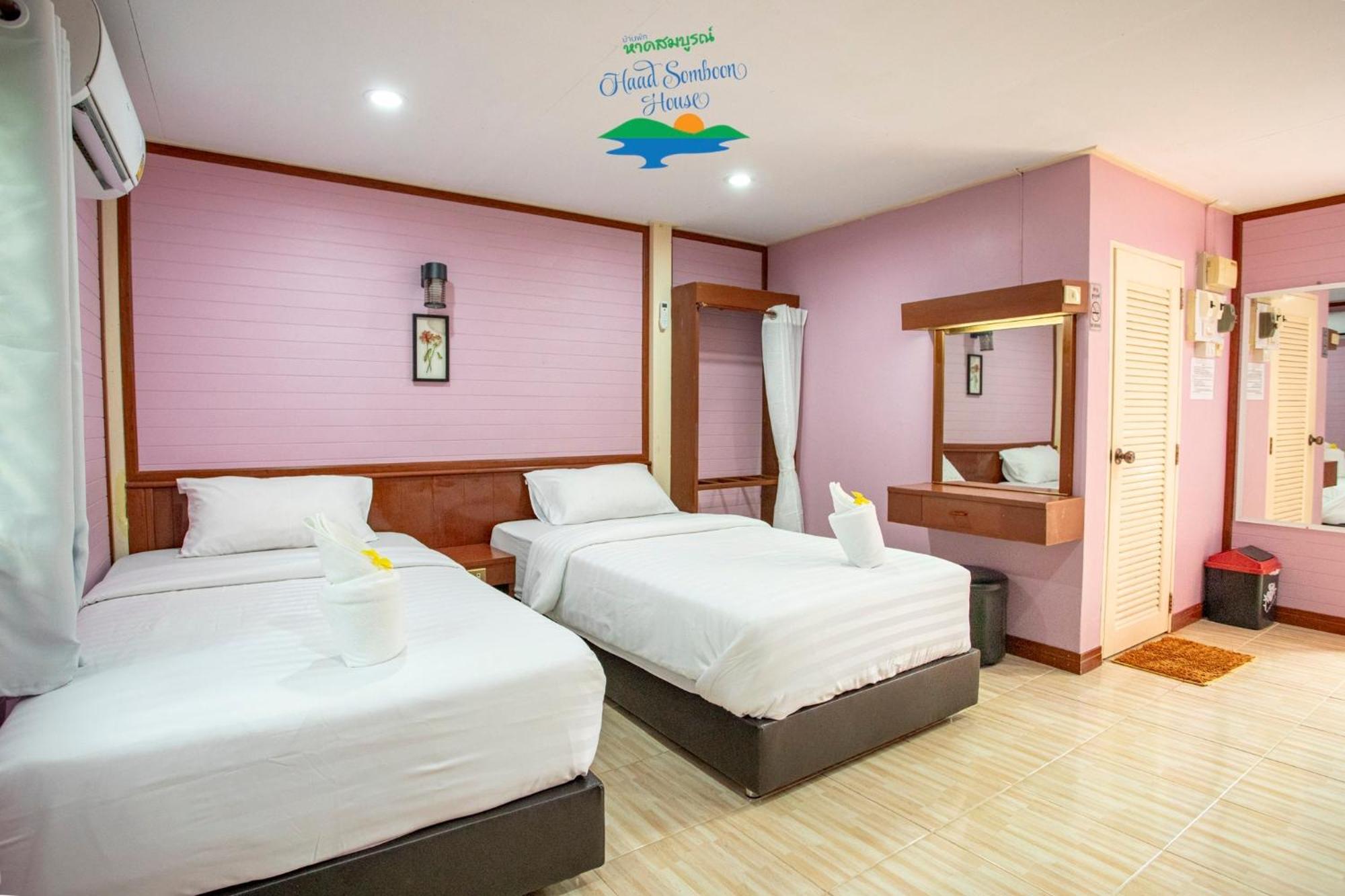 Hotel Haad Somboon House Bang Saphan Esterno foto